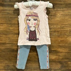 Gap Shirt and Matilda Jane Jeans